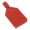 Red Vikan® Flexible PE Paddle Scraper
