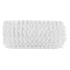 10" ColorCore White High-Low Stiff Deck Brush