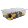 20.2 Quart Clear Polycarbonate Low Temperature Full Food Pan (Cover Sold Separately)