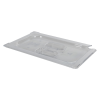 Clear 1/4 Food Pan Slot Cover for Spoon