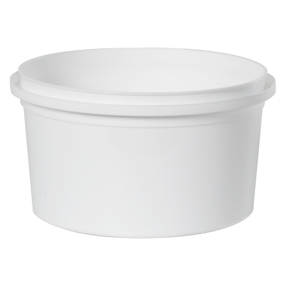 16 oz. White RingLock® Container (Lid Sold Separately) U