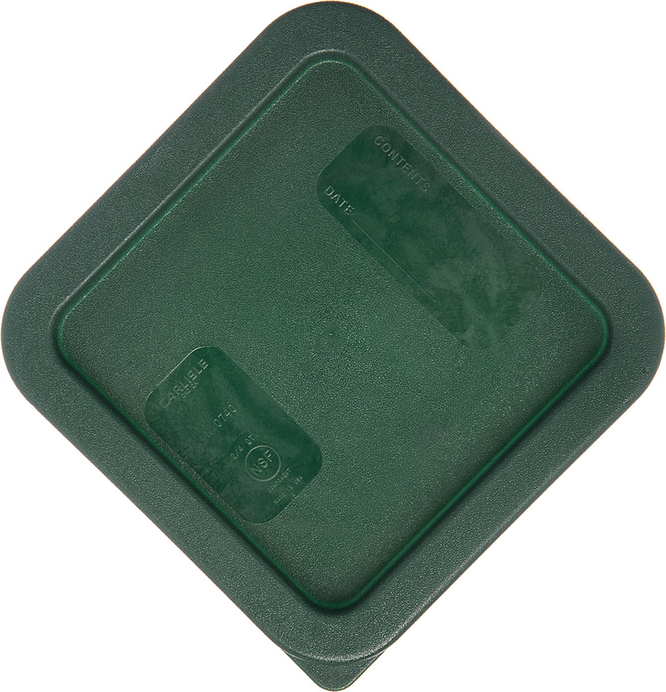 Green Lid for Square 2 Quart & 4 Quart Stor-Plus™ Containers (Container Sold Separately)