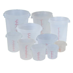 Translucent Polypropylene Round Food Storage Containers