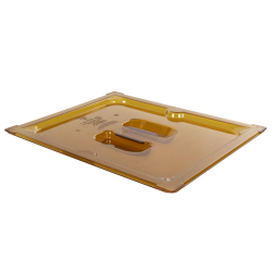 Amber 1/2 Food Pan Slot Cover for Spoon