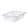2 Gallon Clear StorPlus™ Color-Coded Food Storage Box 18" x 12" x 3 1/2" (Lids sold separately)