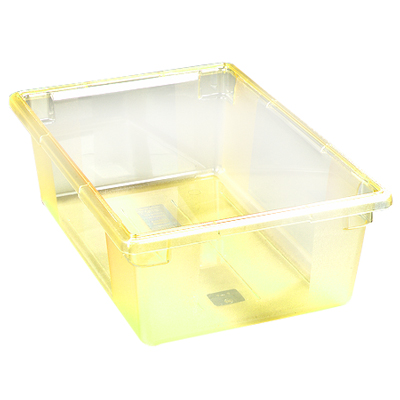 12.5 Gallon Yellow StorPlus™ Color-Coded Food Storage Box 26" x 18" x 9" (Lids sold separately)
