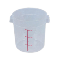 4 Quart Round Food Storage Container (Lid Sold Separately)