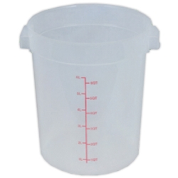 8 Quart Round Food Storage Container (Lid Sold Separately)