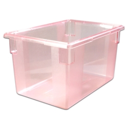 21.5 Gallon Red StorPlus™ Color-Coded Food Storage Box 26" x 18" x 15" (Lids sold separately)