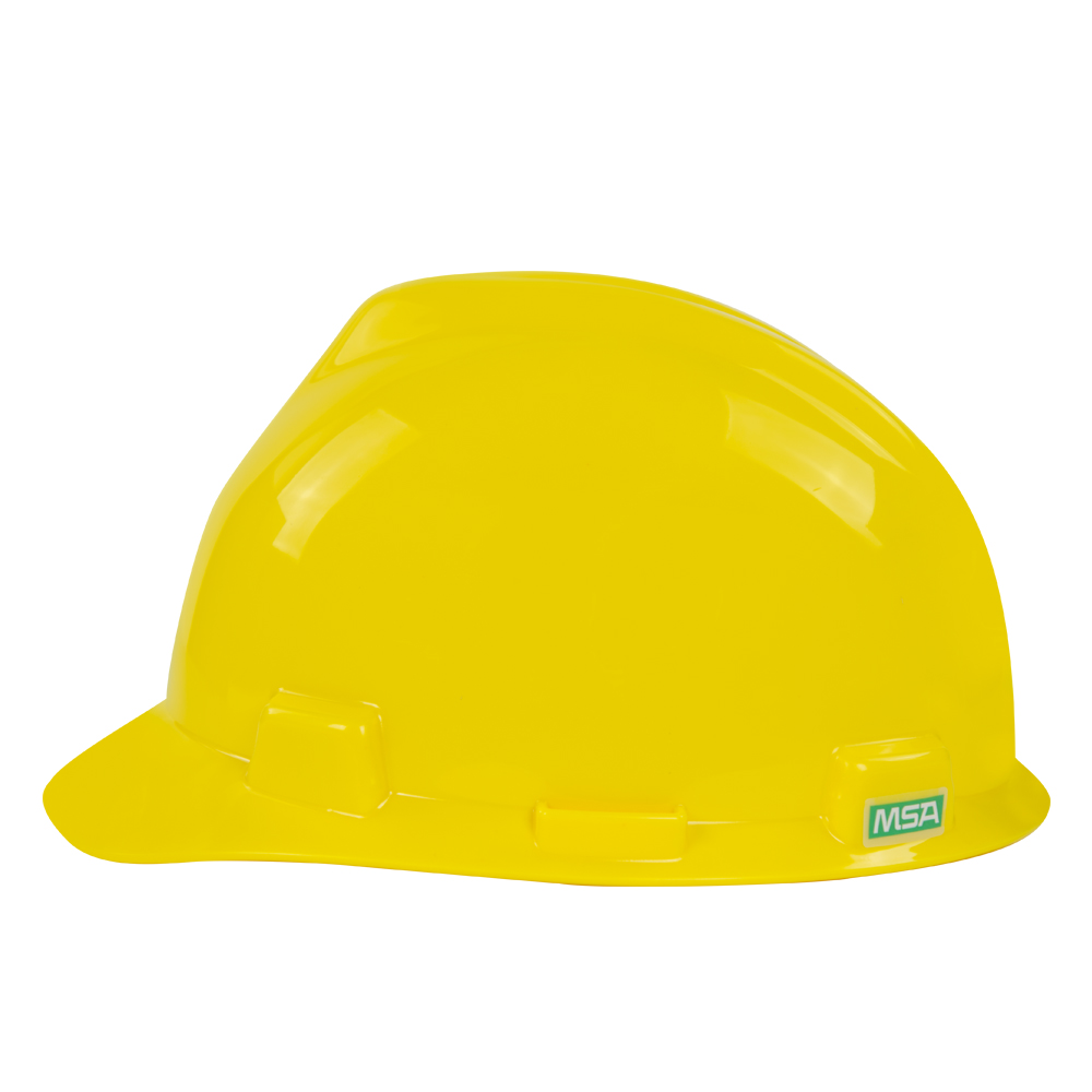 V-Gard® Yellow HDPE Standard Cap with Staz-On® Pinlock System