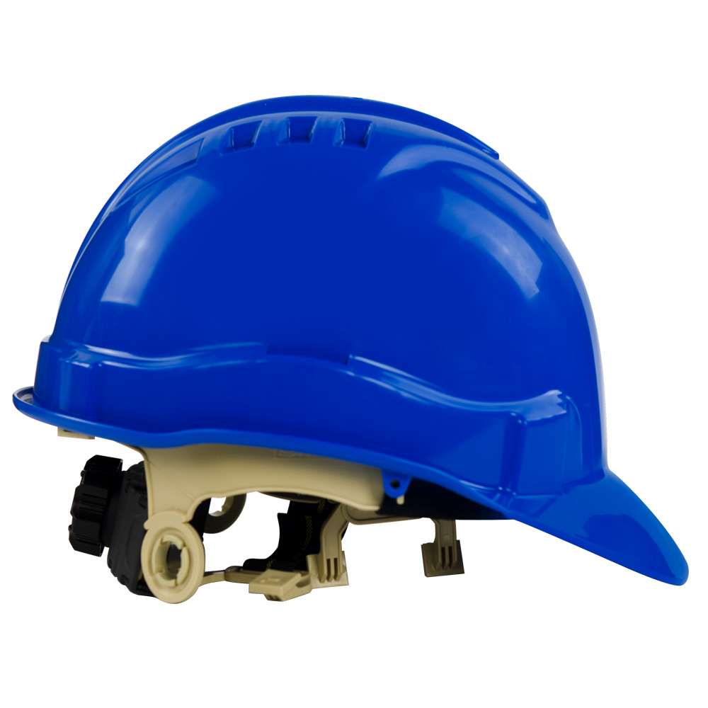 Serpent® Blue HDPE Safety Helmet