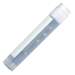 3mL CryoClear™ Vial with External Threads, Round Bottom, Self-Standing - Case of 500