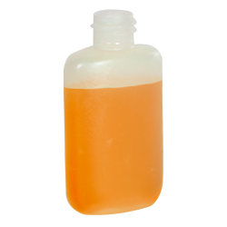 1-1/4 oz. LDPE Oval Bottle with 18/410 Neck (Cap Sold Separately)
