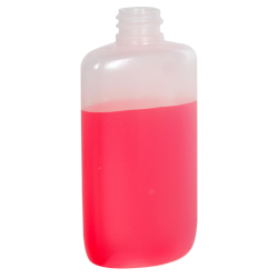 2 oz. LDPE Oval Bottle with 18/410 Neck (Cap Sold Separately)