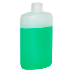 3 oz. HDPE Oval Bottle with 20/410 Neck (Cap Sold Separately)