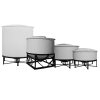 Stand for 64" Diameter 45° Cone Bottom Tanks - 14" Clearance