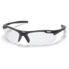 Black Frame/Clear Lens Avante Safety Glasses