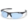 Black Frame/Infinity Blue Lens Avante Safety Glasses