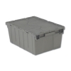 21.9" L x 15.2" W x 9.3" Hgt. Gray Security Shipper Container
