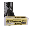 33 Gallon 1.5 mil Black Trash Can Liners