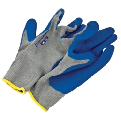 Large Rubber Coated Knit Gloves