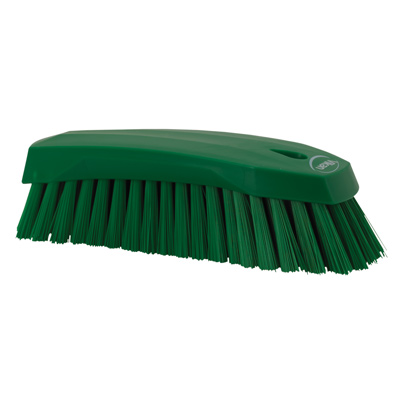 stiff bristle scrub brush
