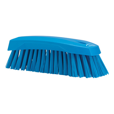 Vikan® Blue Scrub Brush with Stiff Bristle