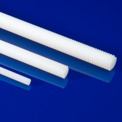 M5 Nylon Plastic Threaded Rod Studding 100mm Long Thread Washer and Nut 