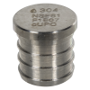 3/4" Stainless Steel PEX Plug