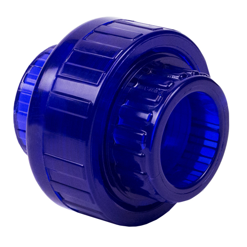 1/2" Socket Low Extractable PVC Union with FKM Oring Seals U.S