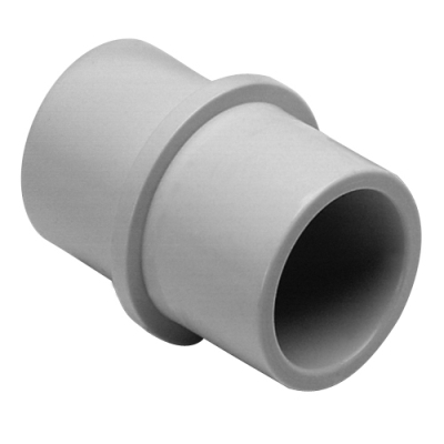 6" White Compression Coupling PVC Pipe Iron Pipe 