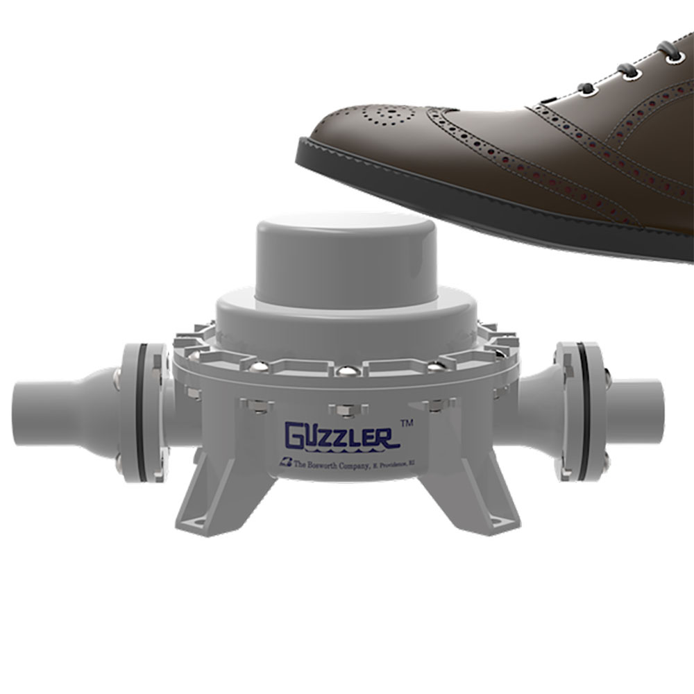 Guzzler® Small Volume Button Foot Pumps