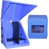 3 Pump Spill Containment Shelf Enclosure with Divider - 35" L x 23" W x 28" Hgt.