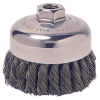 2-3/4" Knot Wire Cup Brush with M10X1.25 Arbor Hole