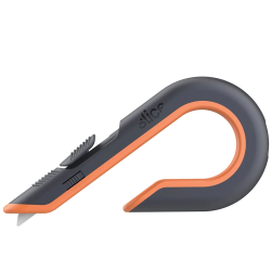 Gray & Orange Manual Slice® Box Cutter