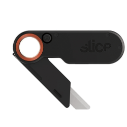 Gray & Orange Manual Slice® Folding Utility Knife