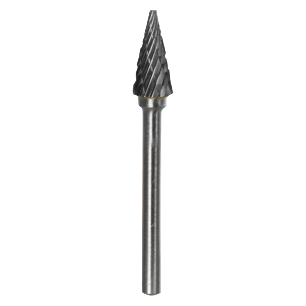 #7 Tapered Carbide Burr with 1/8" Shank