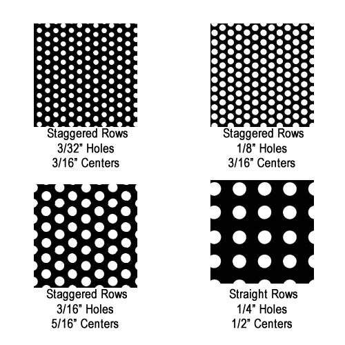 pvc 1 gray perforated sheeting u s plastic corp perforated pvc sheet
