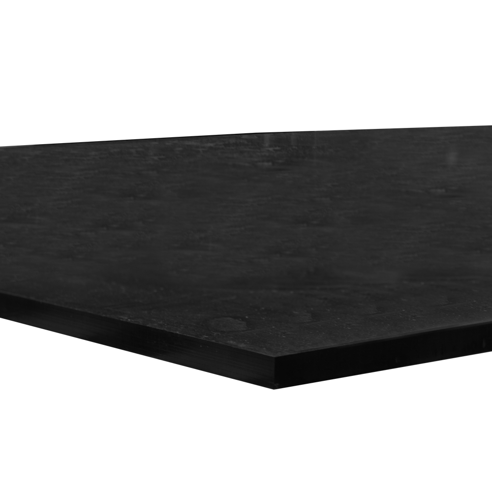 3/4" x 24" x 48" Recycled HDPE Black Sheet U.S. Plastic Corp.