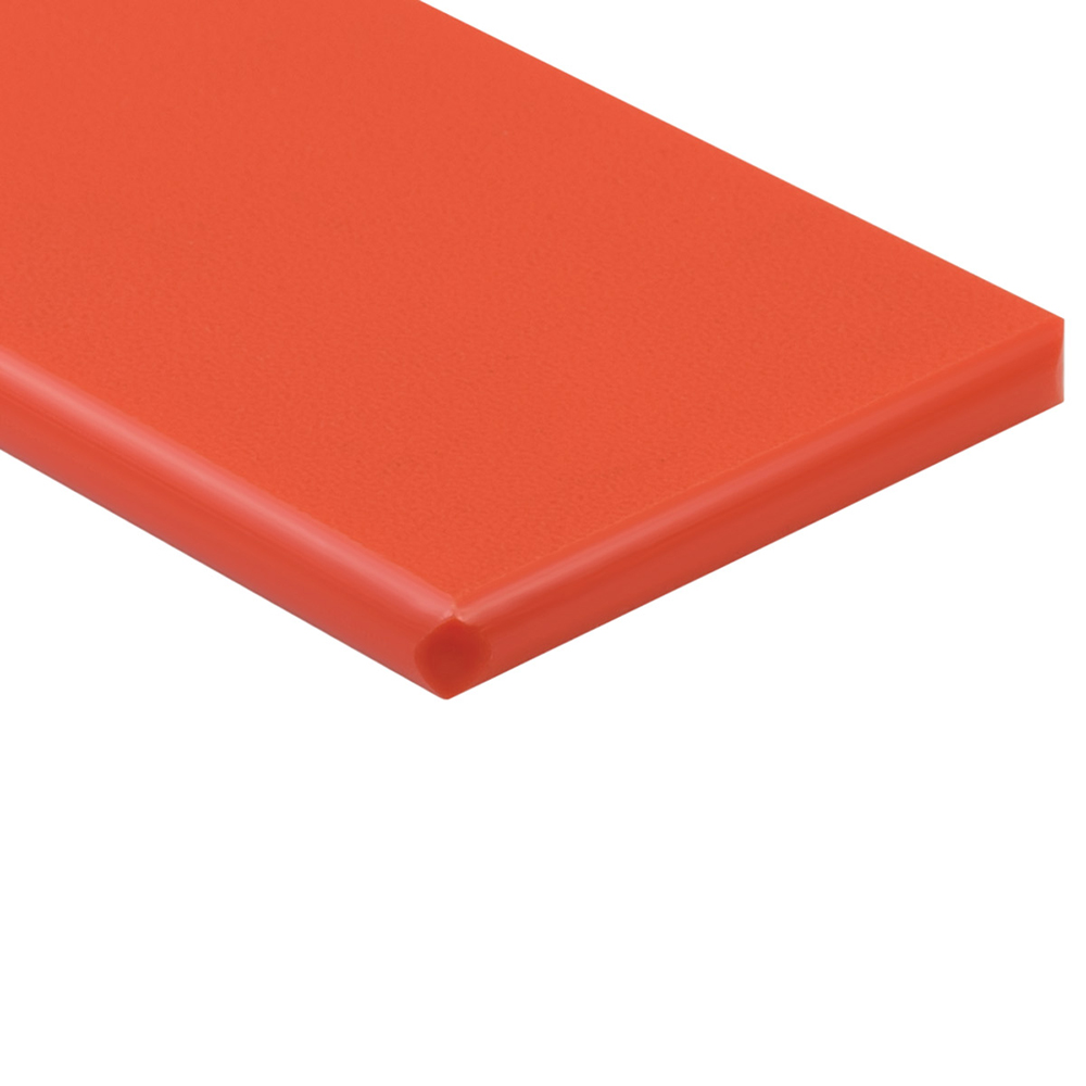 1/2" x 48" x 48" Orange ColorBoard® HDPE Sheet
