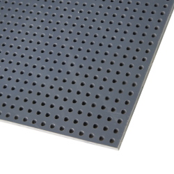 Plate .500" x 12" x 48" Gray Color PVC Sheet Plastic Polyvinyl Chloride Panel