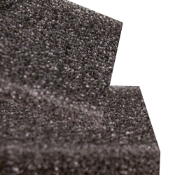 48 W X 54 L Polyester 1/4 Thick Open Cell Foam Sheet Charcoal 48 W X 54 L Polyester 1/4 Thick Open Cell Foam Sheet Charcoal