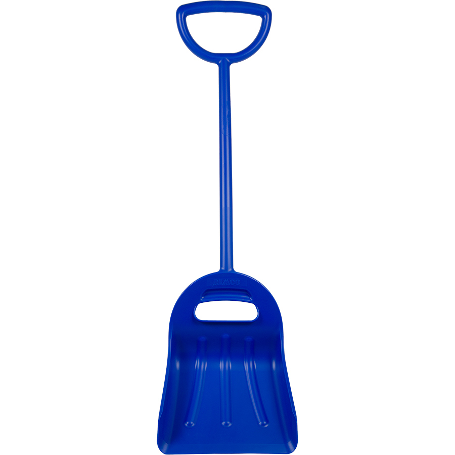 Blue One-Piece Ergonomic Shovel