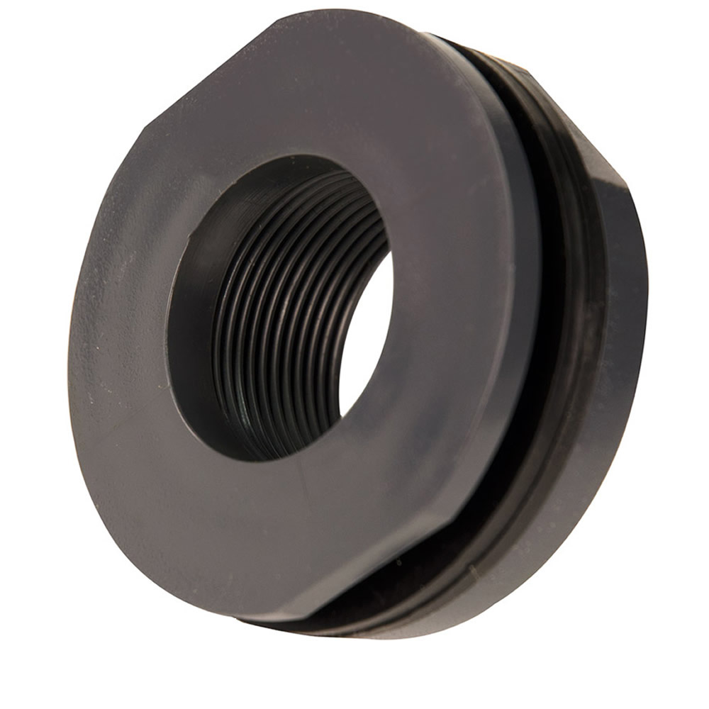 11/4" Loose PVC Tank Fitting with Santoprene® Gaskets 2" Hole Size