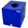 16 Gallon Blue Molded Polyethylene Tamco® Tank with Lid & 3/4" FNPT Fitting - 18-1/2" L x 15" W x 16-1/2" Hgt.