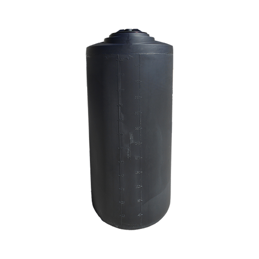 125 Gallon Black MDPE ProChem® Process Chemical Tank with 1.0 Specific Gravity