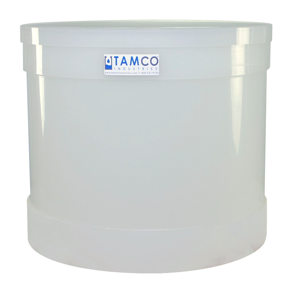 10 Gallon Polypropylene High Temperature Cylindrical Tamco® Tank - 12" Dia. x 24" High