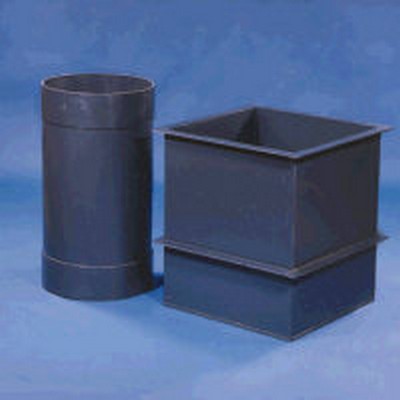 105 Gallon PVC Rectangular Tank (Two Support Flanges) 30" L x 24" W x 36" Hgt.