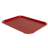 Red Tray 16-5/16" L x 12-1/16" W x 1" Hgt.