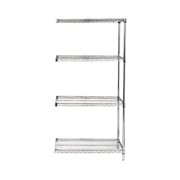 Add-On Kit for 24" W x 48" L x 54" Hgt. Wire Shelving Unit